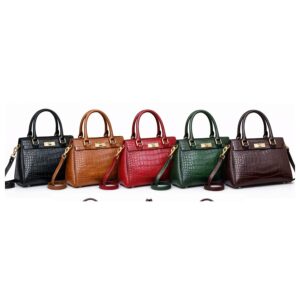 Coccodrillo Croc-Embossed Tote