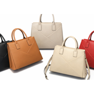 Signature Geometric Panel Tote