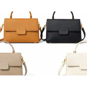 Silverline Compact Top-Handle Bag