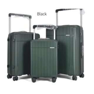 Global DaVinci Alpha Hard-Shell Spinner Luggage Set - Blackish Green