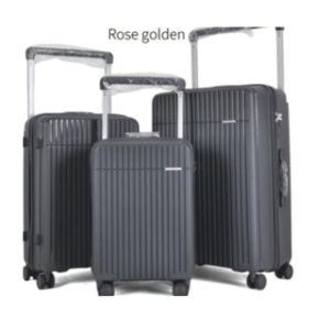Global DaVinci Alpha Hard-Shell Spinner Luggage Set - Dark Gray