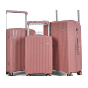 Global DaVinci Alpha Hard-Shell Spinner Luggage Set - Rose Golden