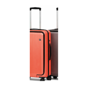 Global DaVinci Imperion Expandable Hard-Shell Spinner Luggage - Coral Orange