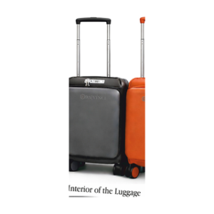 Global DaVinci Ingegno Smart Cabin Spinner Luggage - Graphite