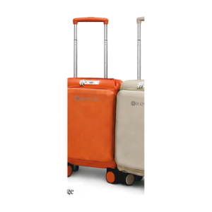 Global DaVinci Ingegno Smart Cabin Spinner Luggage - Orange