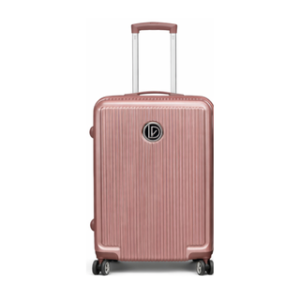 Global DaVinci Trackon Expandable Hard-Shell Spinner Luggage - Rose Gold