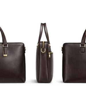 Elite Smooth Executive Briefcase - Espresso