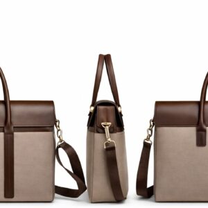 Flippure Two-Tone Business Briefcase