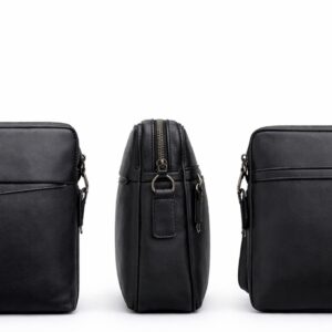 Side-On Slim Messenger Bag