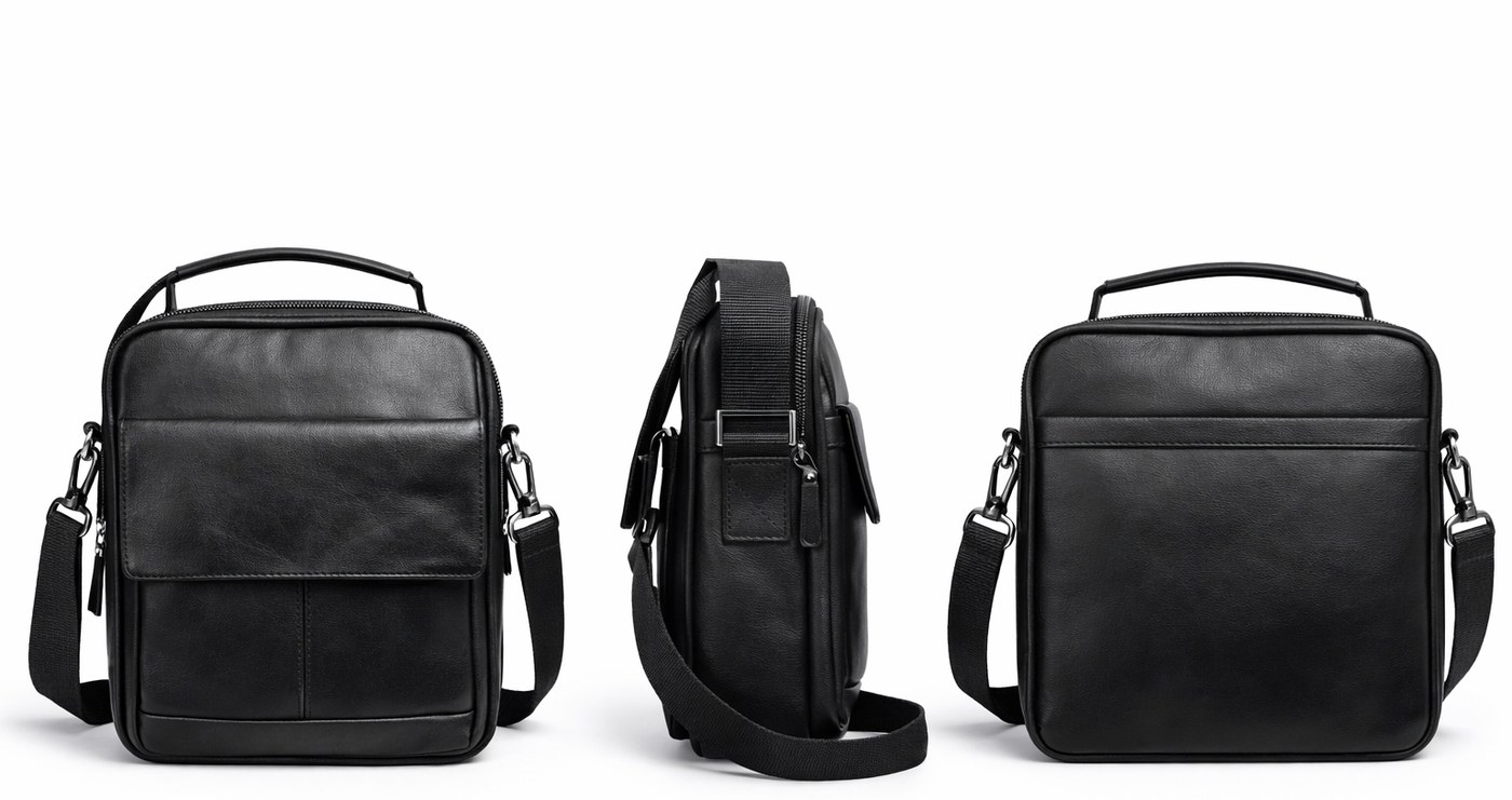 Side-On Utility Messenger Bag