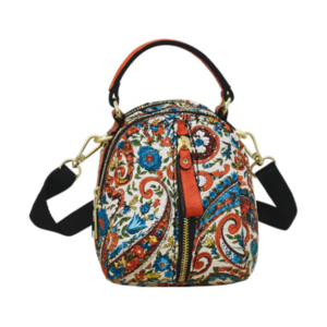 Petals Persian Floral Mini Dome Crossbody