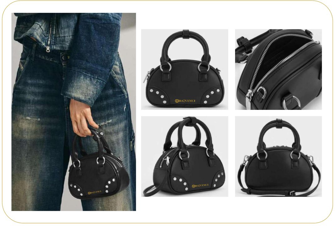 Luna Studded Mini Handbag