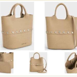 Bergamo Studded Mini Tote
