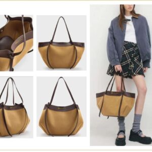 Siena Contrast Bucket Tote