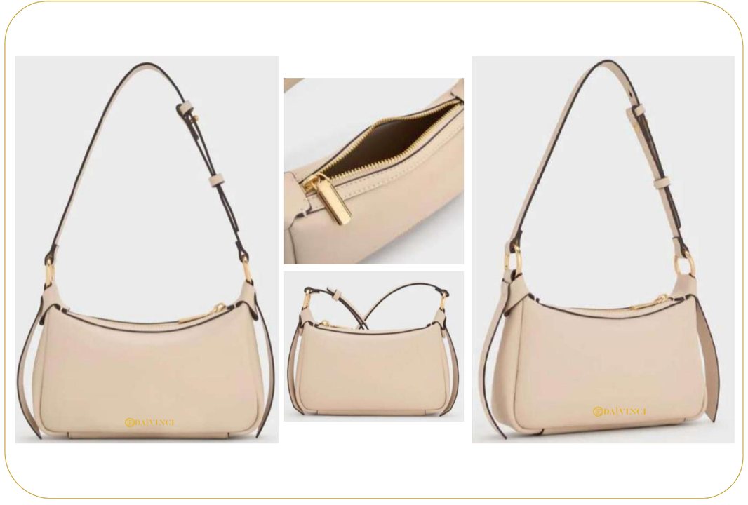Perla Crescent Shoulder Bag