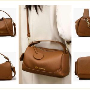 Cognac Soft Satchel