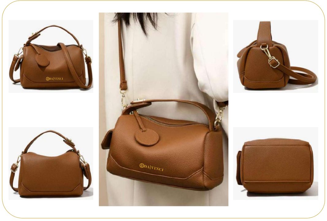Cognac Soft Satchel